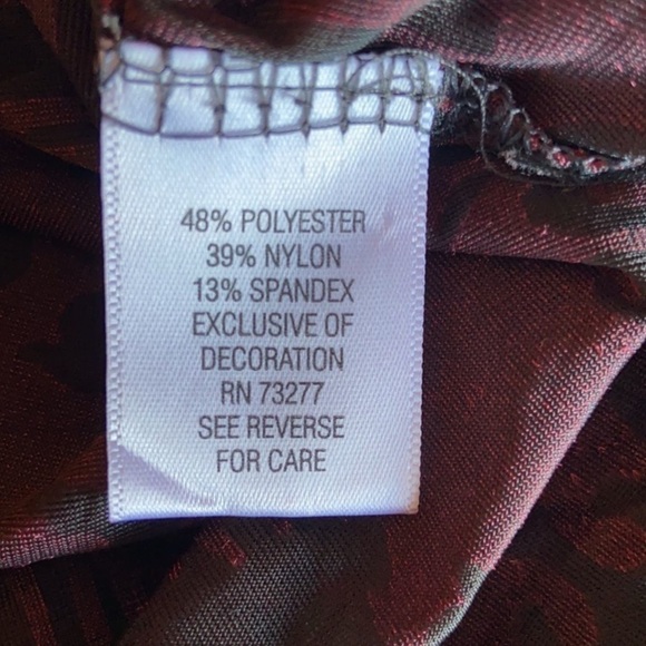 NWT - Women’s Simply Vera - Vera Wang Velvet Burnout - Picture 3 of 6